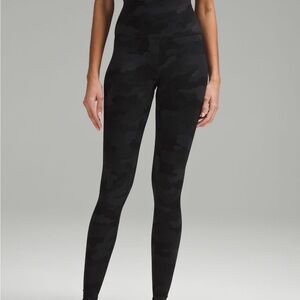 Lululemon Camo Print Align Leggings
